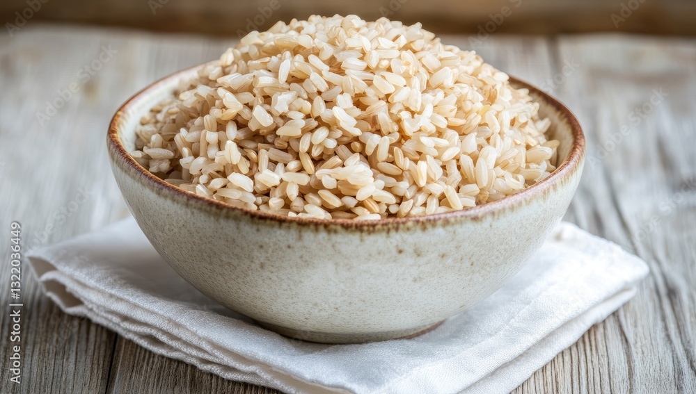 Cooked brown rice in a bowl (2) Cooked brown rice in a bowl (2)