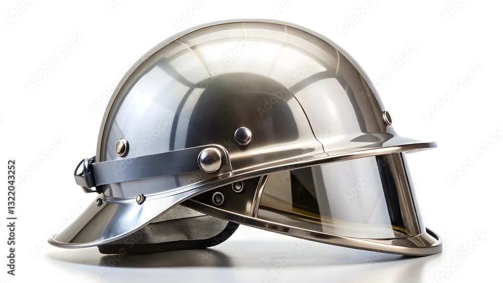 Fototapeta premium Polished Metal Helmet