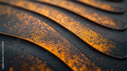 Textured Close-Up of Rough Sandpaper Surface photo