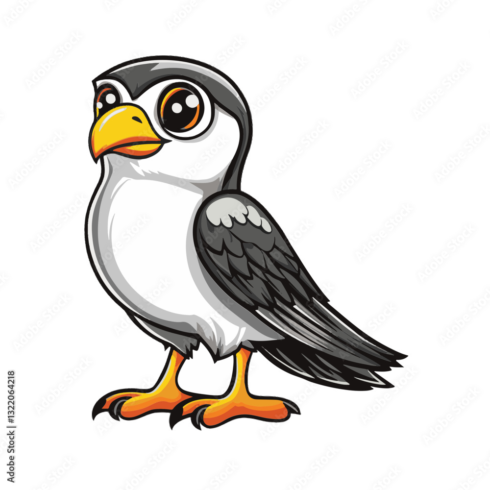 Obraz premium vector illustration of an owl