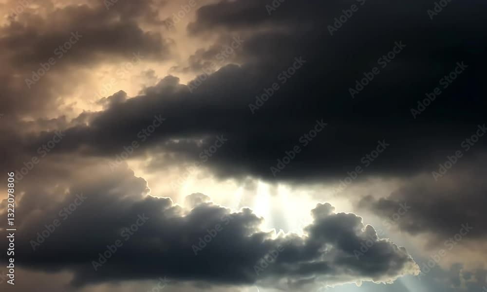 dark clouds and sun dark clouds and sun