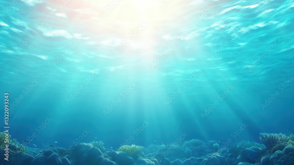 Underwater coral reef teeming with vibrant marine life, clear blue water, high detail, natural light Underwater coral reef teeming with vibrant marine life, clear blue water, high detail, natural light