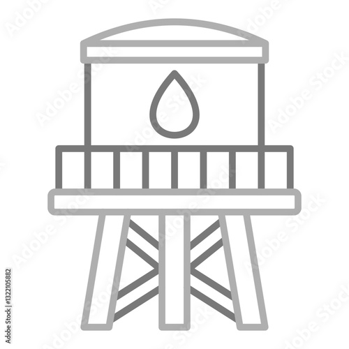 Water Tower Icon