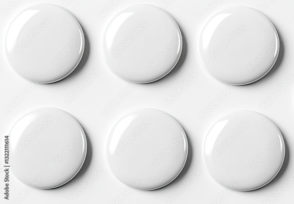Seamless white circular buttons on a grid Seamless white circular buttons on a grid