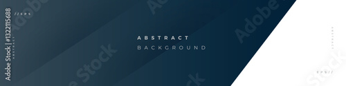 Linkedin banner with elegant abstract background