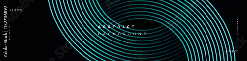 Black delicate/elegant linkedin banner abstract backgorund