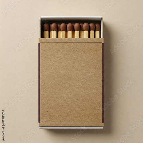 fire matches in box
