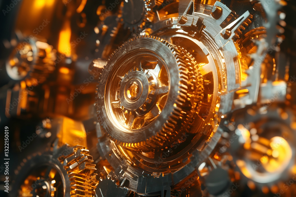 Macro mechanical cogwheel interaction Macro mechanical cogwheel interaction