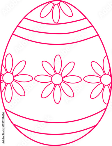pink easter egg