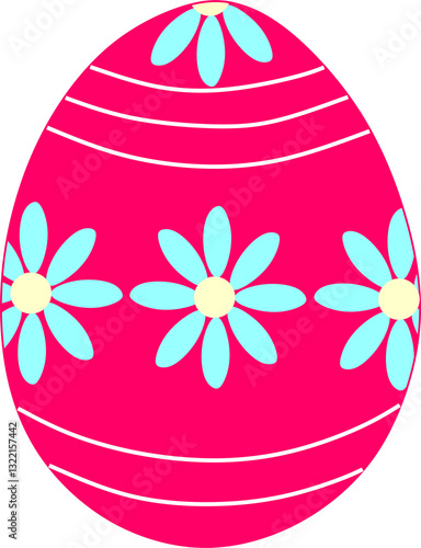 pink easter egg