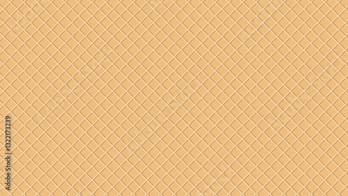 Waffle Pattern Background Vector Illustration