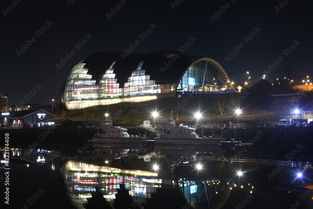 Naklejka premium Newcastle/Gateshead