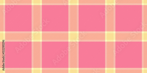 Soft pastel pink and yellow plaid pattern.  Perfect for backgrounds, textiles, or website design.  This cheerful, seamless texture evokes feelings of warmth and comfort.
