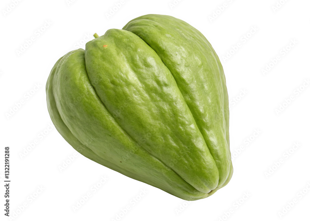 Chayote isolated on a transparent background. Chayote isolated on a transparent background.
