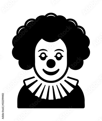 Klaun clown grafika