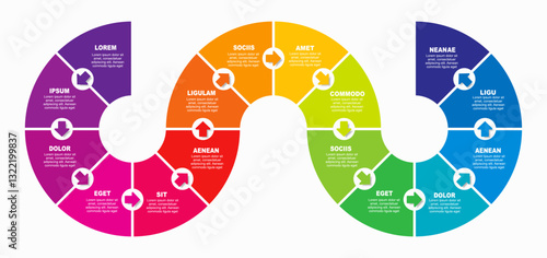Infographic design template with place for your data. Vector illustration.