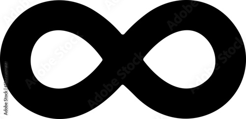 Infinity icon. Infinity, eternity, infinite, endless, loop symbols. Unlimited infinity icon flat style stock vector