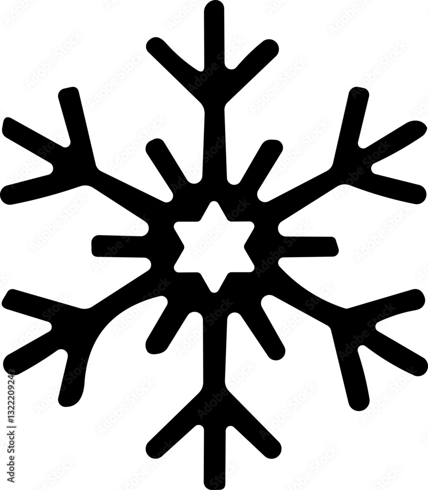 snowflakes thin line icon. simple snowflake, for report, presentation, diagram, web design. ice symbol snowflakes thin line icon. simple snowflake, for report, presentation, diagram, web design. ice symbol
