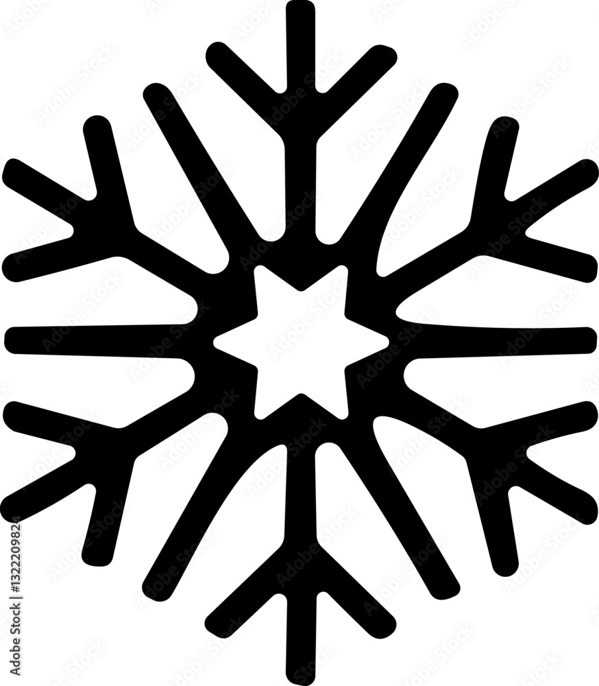 snowflakes thin line icon. simple snowflake, for report, presentation, diagram, web design. ice symbol snowflakes thin line icon. simple snowflake, for report, presentation, diagram, web design. ice symbol