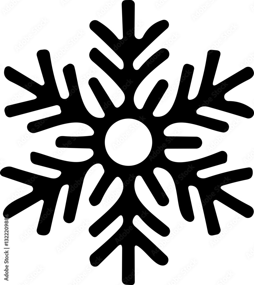 snowflakes thin line icon. simple snowflake, for report, presentation, diagram, web design. ice symbol snowflakes thin line icon. simple snowflake, for report, presentation, diagram, web design. ice symbol