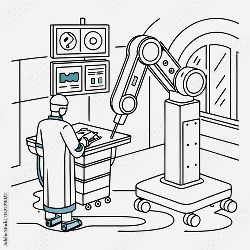 A self-learning AI-powered surgical robot that improves its technique over time.
