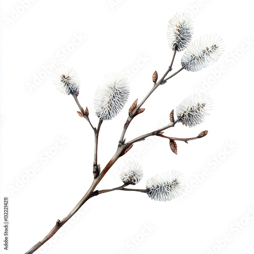 Watercolor Spring Branches