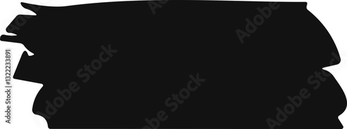 Hand drawn ink and brushes vector. Cute background and texture. grunge black artistic brush stroke design elements