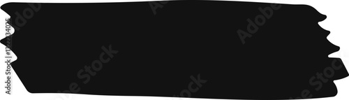 Hand drawn ink and brushes vector. Cute background and texture. grunge black artistic brush stroke design elements