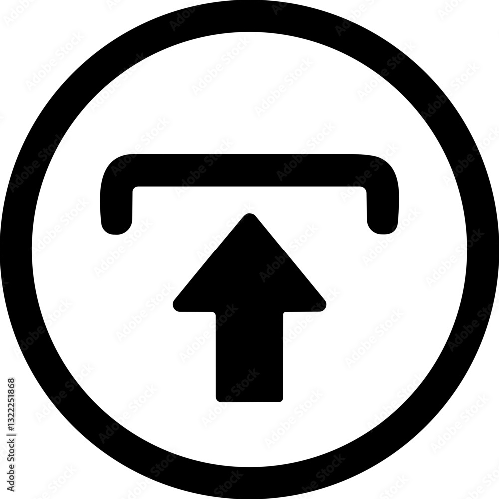 Upload button line vector icon. install symbol. Modern Cloud upload and simple flat vector Upload button line vector icon. install symbol. Modern Cloud upload and simple flat vector