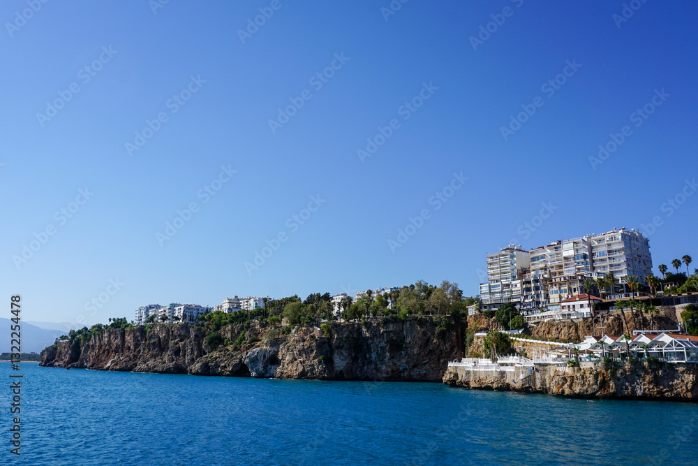 Naklejka premium Kaleici marina in Antalya