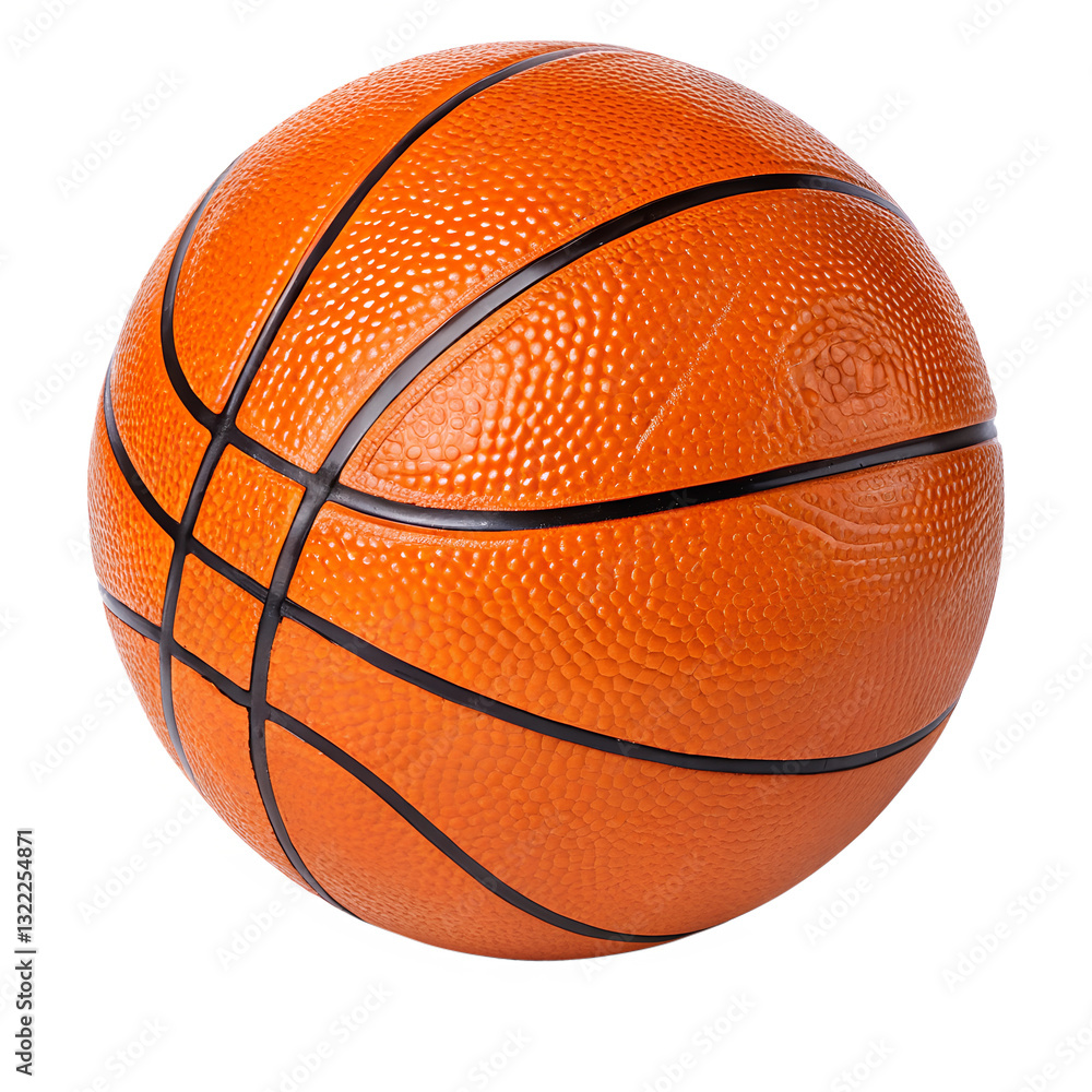 Fototapeta premium Basketball Isolated on Transparent Background