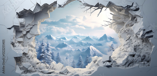 3D background for sublimation