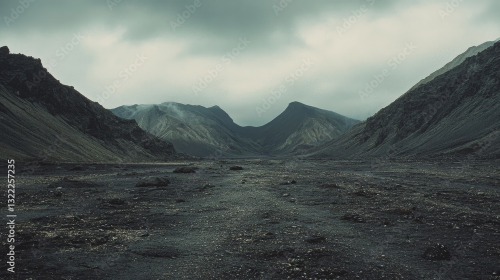 Vast, rocky landscape under a brooding sky evokes a sense of isolation and ancient mystery amidst barren beauty. Vast, rocky landscape under a brooding sky evokes a sense of isolation and ancient mystery amidst barren beauty.