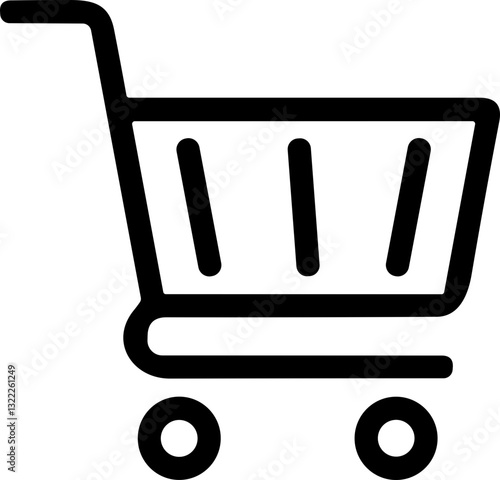 Shopping cart icon. shopping cart symbol, shop and sale, vector illustration. Internet shop buy logo symbol sign