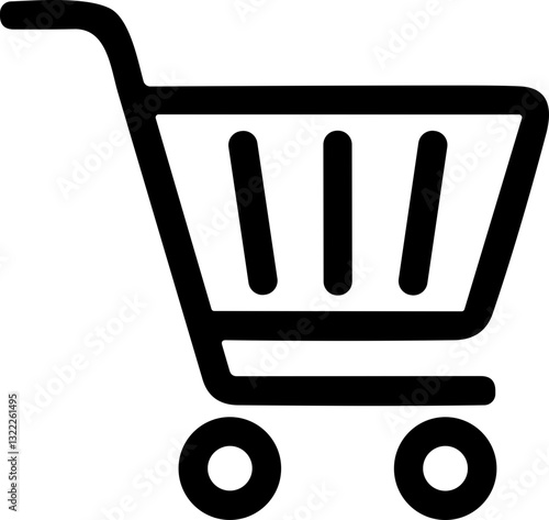 Shopping cart icon. shopping cart symbol, shop and sale, vector illustration. Internet shop buy logo symbol sign