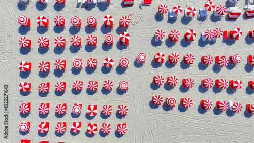 Miami Beach umbrellas, Faena hotel