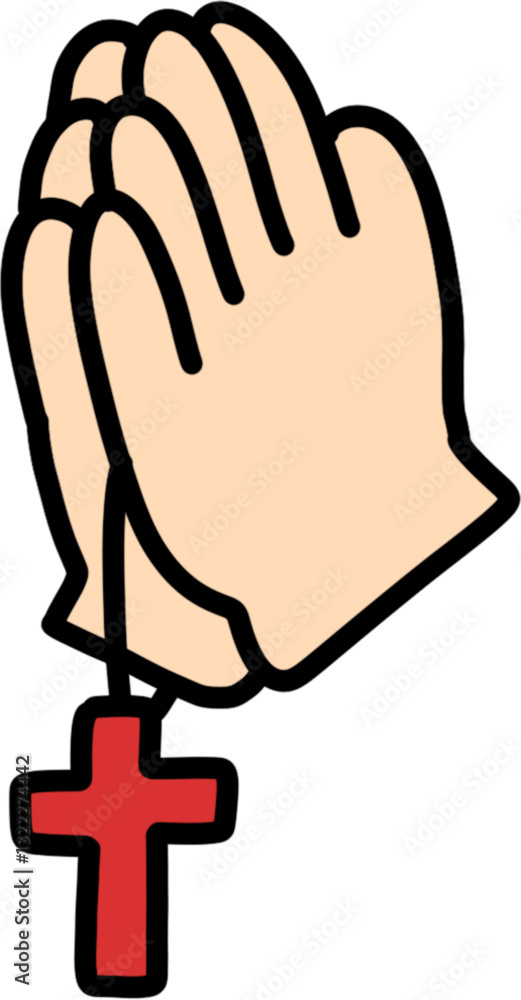 Obraz premium 기도