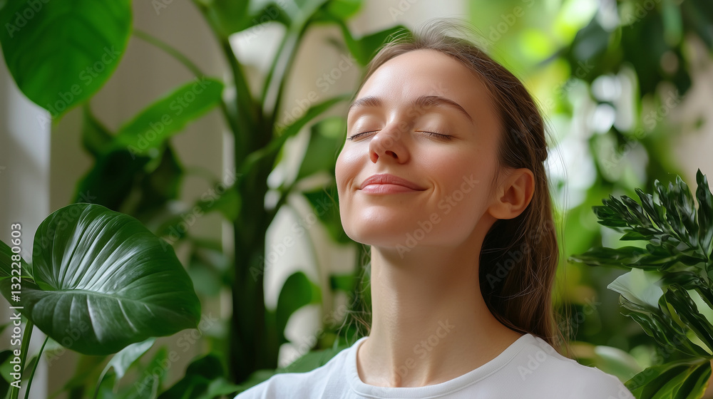 Breathe and Bloom: A Space of Tranquility with Air-Purifying Plants Breathe and Bloom: A Space of Tranquility with Air-Purifying Plants