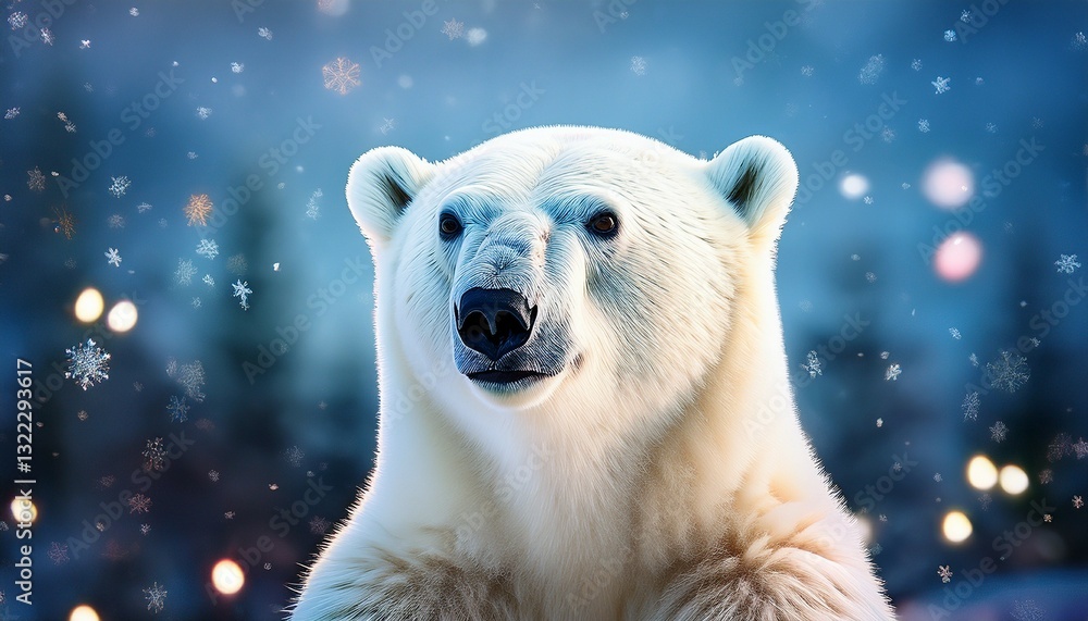 polar bear on ice polar bear on ice
