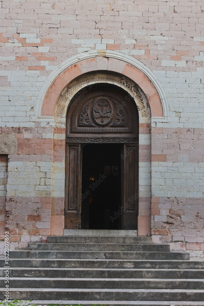 Sant’Andrea church in Spello, province of Perugia, Umbria Region, Italy. Sant’Andrea church in Spello, province of Perugia, Umbria Region, Italy.