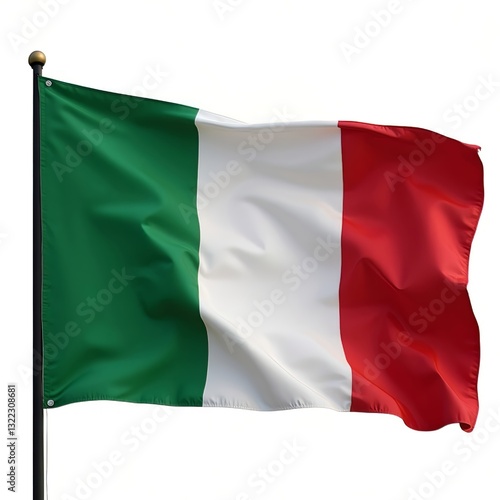 flag of italy waving 