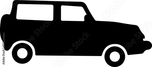 Car icon. Vehicle. Cars van Vector illustration. Transportation