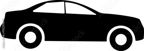 Car icon. Vehicle. Cars van Vector illustration. Transportation