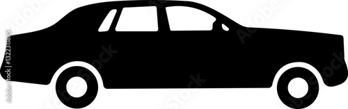 Car icon. Vehicle. Cars van Vector illustration. Transportation