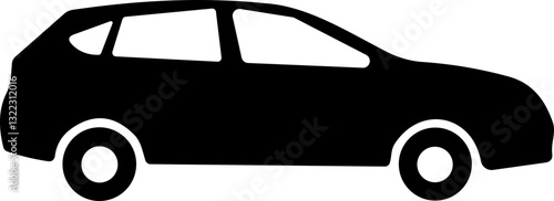 Car icon. Vehicle. Cars van Vector illustration. Transportation