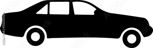 Car icon. Vehicle. Cars van Vector illustration. Transportation