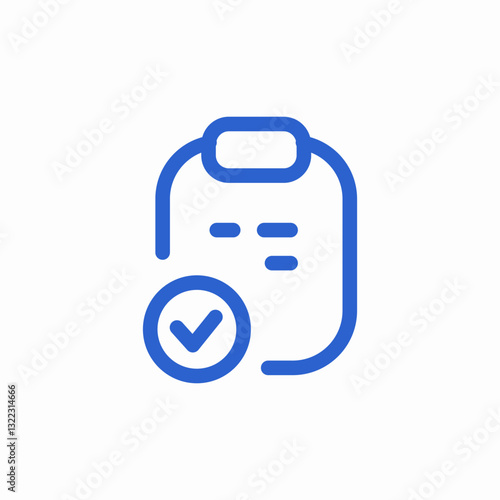 page complete icon sign vector