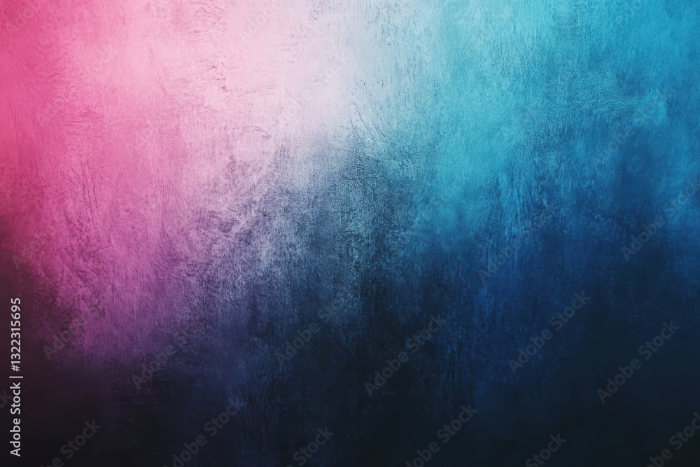 Obraz premium Grainy duotone gradient background with dark to light noise texture for banner design