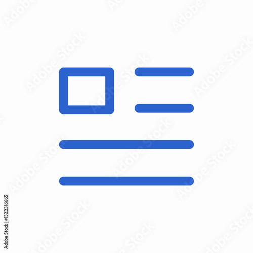 text page icon sign vector