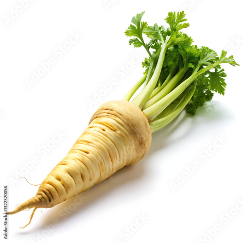 parsnip image isolated with white